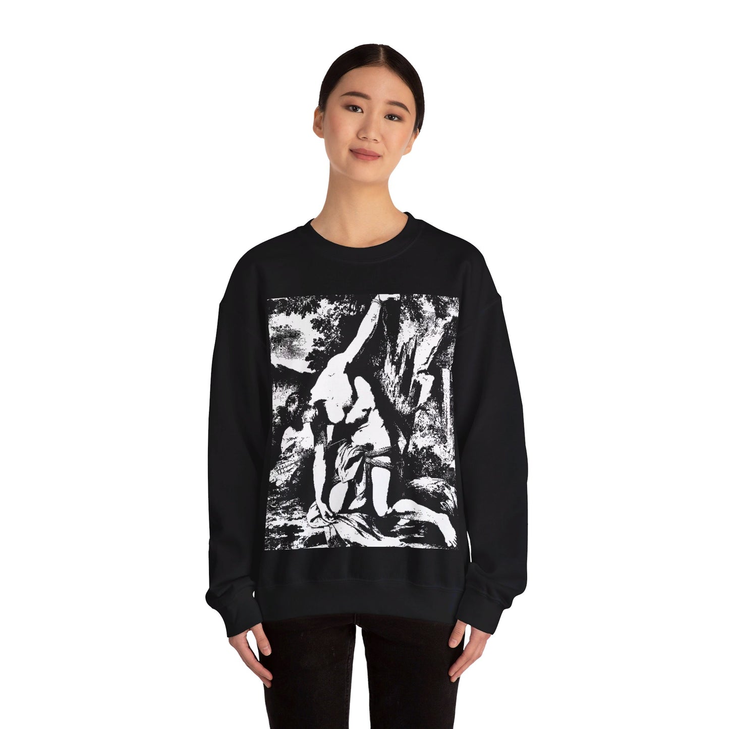 art is everywhere dark reniassiance sweater