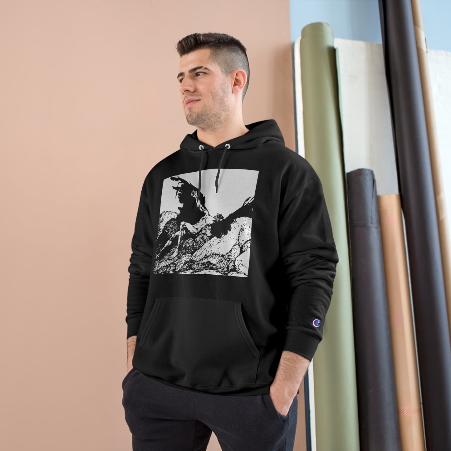 falling does not mean failing dark renaissance hoodie