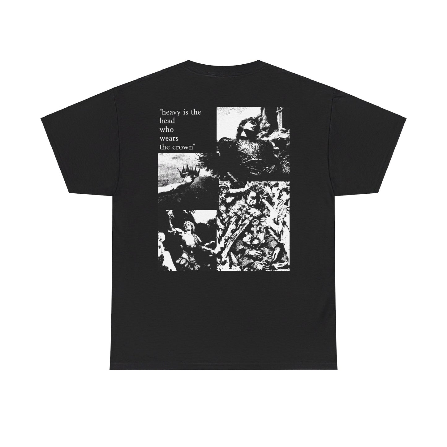 "the crown" dark renaissance t shirt
