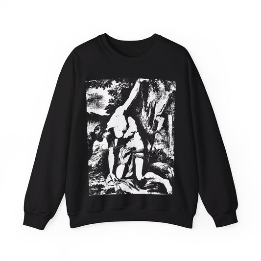 art is everywhere dark reniassiance sweater